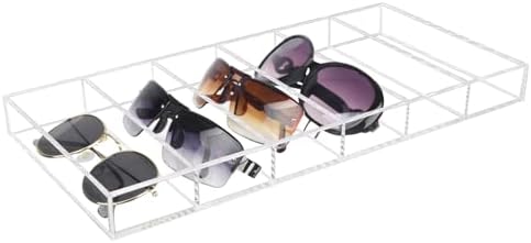 Acrylic Sunglasses Drawer Tray, 1 Pack by Phineoly