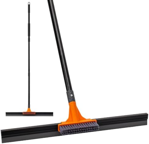 Squeegee Broom for Floor, Heavy Duty Household Squeegee for Concrete, Deck by KeFanta