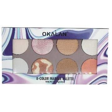 8 Color Marble Face Palette