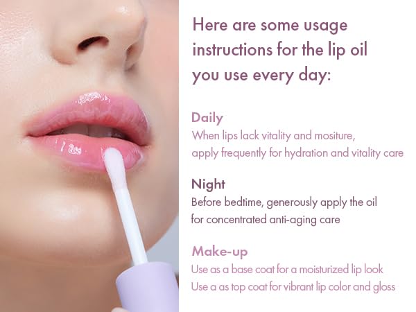 leegeehaam Dr.Ceuracle Vegan Active Berry Lip OilㅣAnti-Aging, Moisturizing, Revitalizing and GlowingㅣKorean Tinted Lip GlossㅣResveratrol from French Grape for Dry Lips, 0.15 Fl Oz