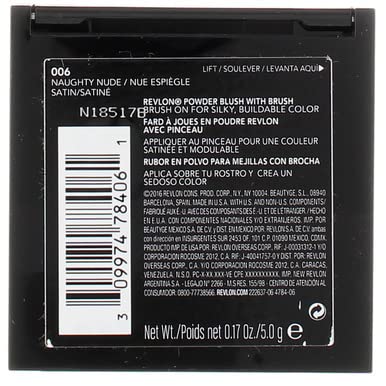 Revlon Naughty Nude Powder Smooth Blush - 2 per case.
