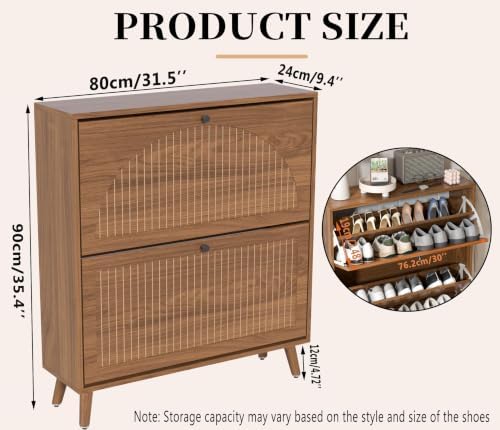 Fsbecl Shoe Cabinet Storage for Entryway - Image 2