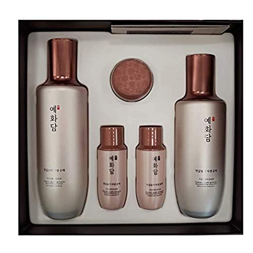 Yehwadam Heaven Grade Ginseng REJUVENATING SET Toner Emulsion Set