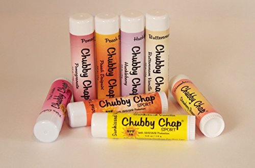 4-Pack Chubby Chap Jelly Bean- .5 oz Lip Balm…