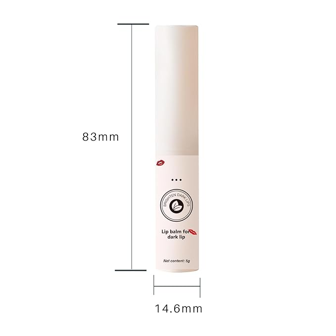 Moisture Lip Balm Lip Cream Hydrate Smooth Shea Butter Extract for Removing Dark Lip Promoting Skin Regeneration Making Lip Soft Tender & Autumn Winter Season Women Man Girl Boy Daily Lip Care