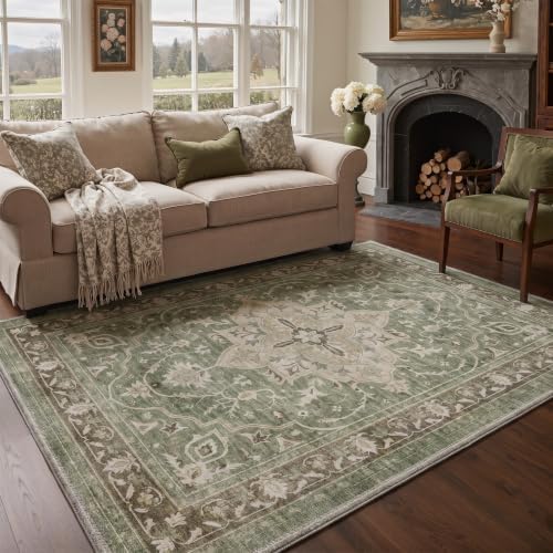 GENIMO 8x10 Outdoor Rug, Washable Quick Dry - Image 6