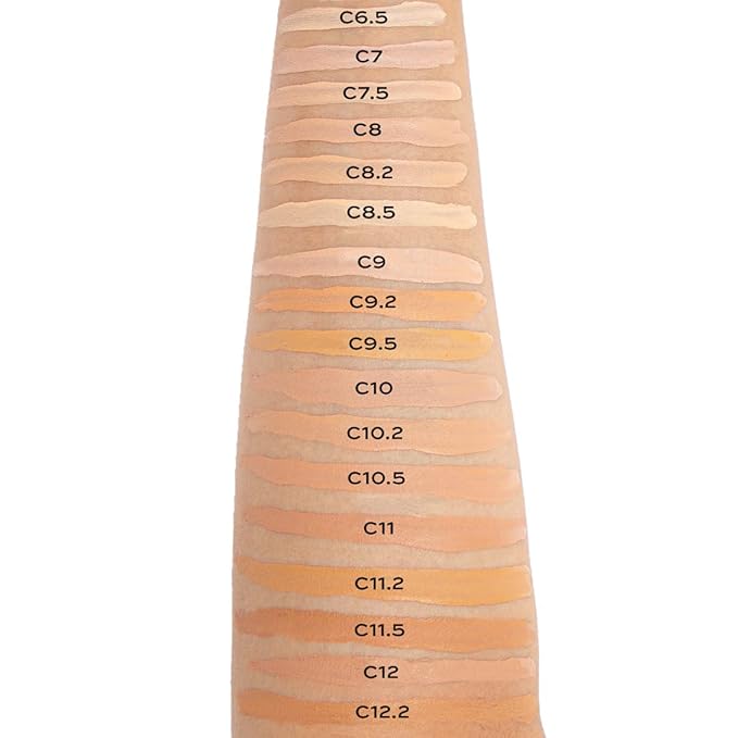Makeup Revolution Conceal and Define Foundation, Full Coverage & Matte Finish, F12.7 for Medium/Dark Skin Tones, Vegan & Cruelty-Free, 0.7 Fl Oz