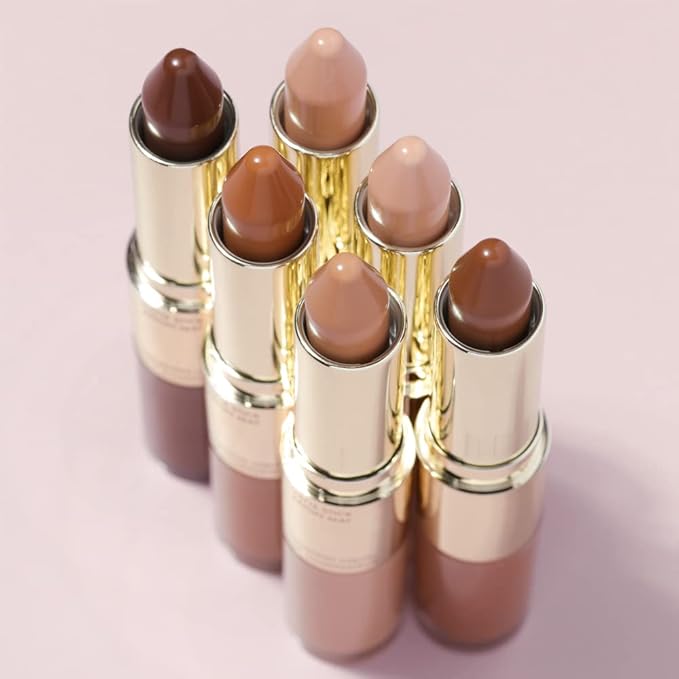 Wander Beauty Dualist Matte and Illuminating Concealer Makeup - Golden Rich - Dual-Ended Matte Concealer Stick + Liquid Concealer - Full Coverage Concealer Brightens & Hydrates Under Eyes - 0.28 fl oz