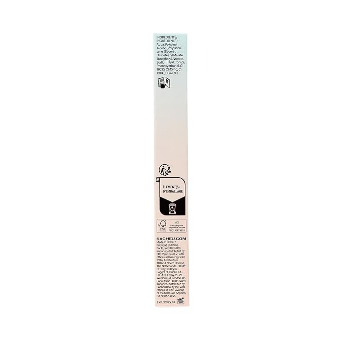 Sacheu Lip Liner STAY-N Peel Off Lip Stain — Long Lasting Matte Lip Tattoo Transfer Proof Lipstain Infused with Hyaluronic Acid & Vitamin E for All Skin Types — Vegan & Cruelty-Free, PLUMped