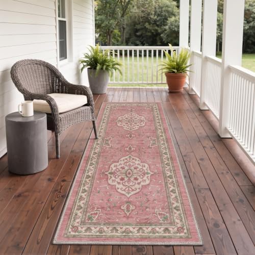 GENIMO 9x12 Outdoor Rug, Washable Quick Dry - Image 5