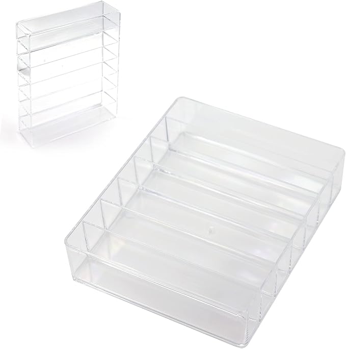 Makeup Organizer, Compact Makeup Palette Organize, for Bathroom Countertops, Vanities, Cabinets, Sleek Modern Cosmetics Storage Solution for - Eyeshadow Palettes, Contour Kits, Blush