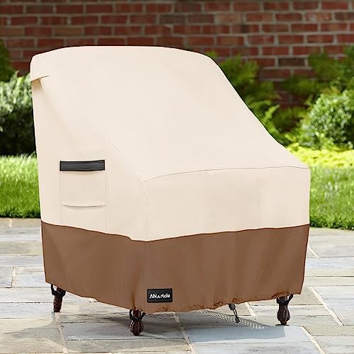ANartcle Patio Chair Covers, 600D Waterproof Heavy Duty Outdoor Lawn Patio - Image 4