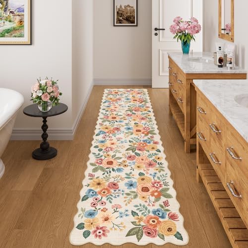 DUKINO 2x10 Runner Rug for Hallway, Washable Kitchen Rugs - Image 5