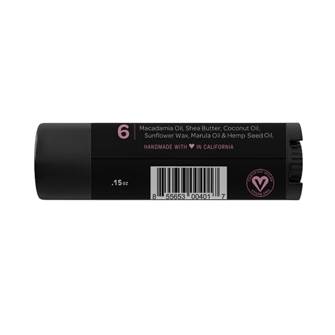 Natural Lip Butter Lip Balm - Original - Pure Enough to Eat - Made With Just 6 Vegan Ingredients - 100% Natural & Organic Moisturizing Lip Care for All Day Hydration (4-Pack)