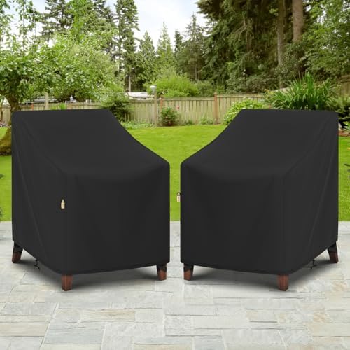 Arcedo Waterproof Patio Chair Covers 2 Pack - Image 7