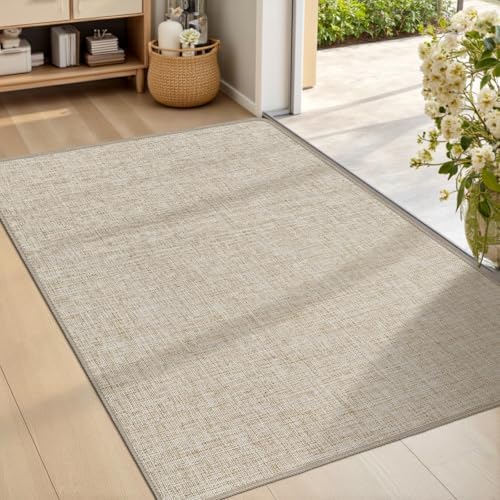 LEKEEPGO Ultra Thin Indoor Door Mat 24"x36", Non Slip Door Mat by LEKEEPGO