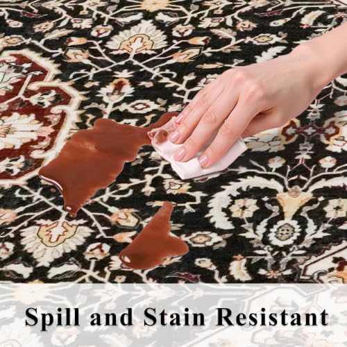 HAOYUNLAI Washable Non-Slip 2x6 Hallway Kitchen Runner Rug Stain Resistant - Image 6