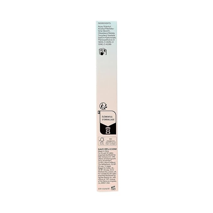 Sacheu Lip Liner STAY-N Peel Off Lip Stain — Long Lasting Matte Lip Tattoo Transfer Proof Lipstain Infused with Hyaluronic Acid & Vitamin E for All Skin Types — Vegan & Cruelty-Free, leftonRED