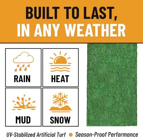 Ottomanson Artificial Grass Rug Lite 94" x 9' - Image 3