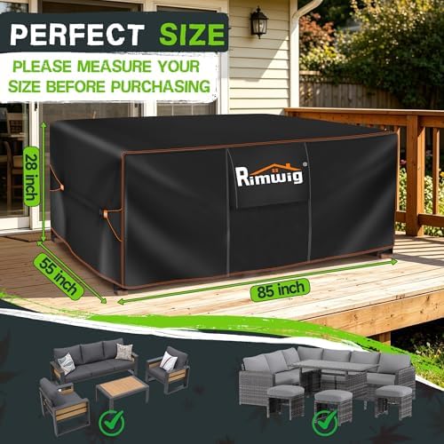 Patio Furniture Set Cover Outdoor Waterproof - Image 2