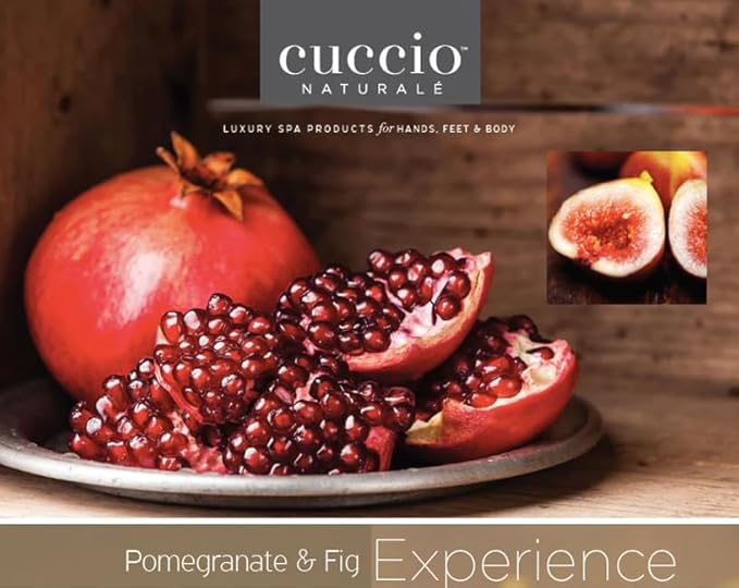 Cuccio 4 Piece Spa To Go Kit, Pomegranate and Fig