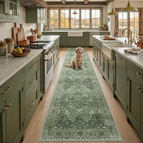 RELEANY Washable Area Rug, Runner 2'6"x14' by RELEANY