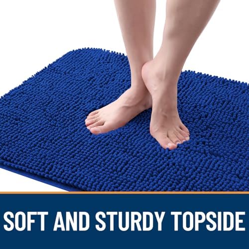 OLANLY Dog Door Mat for Muddy Paws 44x24, Super Absorbent Chenille Mud Mat - Image 4