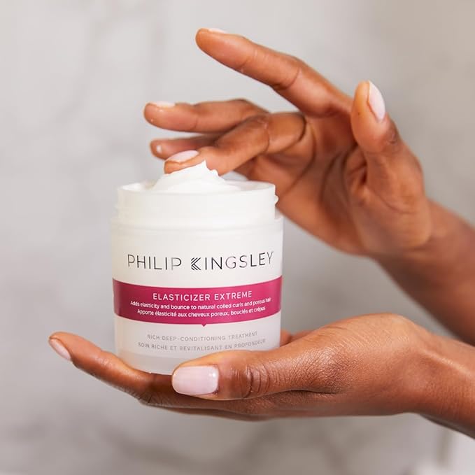 PHILIP KINGSLEY Elasticizer Extreme Deep-Conditioning Hair Mask Repair Treatment for Dry Curly Hair and Over-Processed or Damaged Hair Deeply Conditions, Adds Bounce and Shine, 5.07 oz