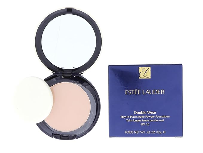 Estée Lauder Double Wear Stay-in-Place Matte Refillable Powder Foundation 3C2 Pebble