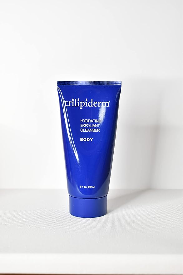 Trilipiderm Ultra Hydrating Body Regimen - 3oz Hydrating Exfoliant Cleanser + 3oz Hydrating All-Body Serum + 3oz All-Body Moisture Retention Créme + 3oz Broad Spectrum SPF 30 Set