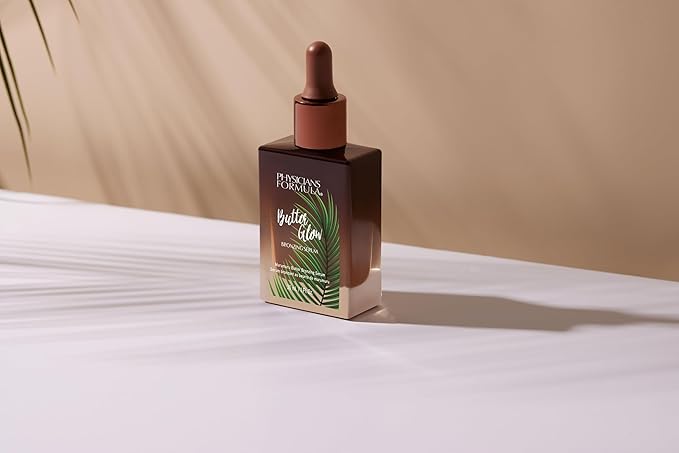Physicians Formula Butter Glow Bronzing Serum, Innovative & Nourishing Skincare Bronzing Drops for Radiant, Natural Sunkissed Complexion - Sunkissed Glow