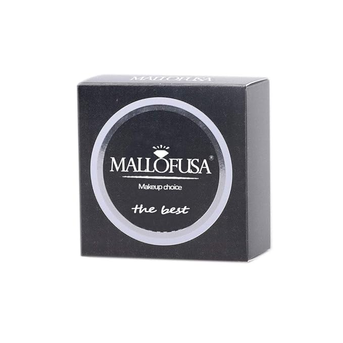 Mallofusa 5 Colors Eye Shadow Powder Metallic Shimmer Eyeshadow Palette (Galaxy Silver) 4.7oz