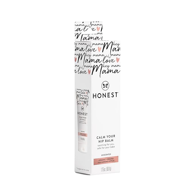 The Honest Company Honest Mama Calm Your Nip Balm | USDA Certified Organic Nipple Cream | 1.75 fl oz