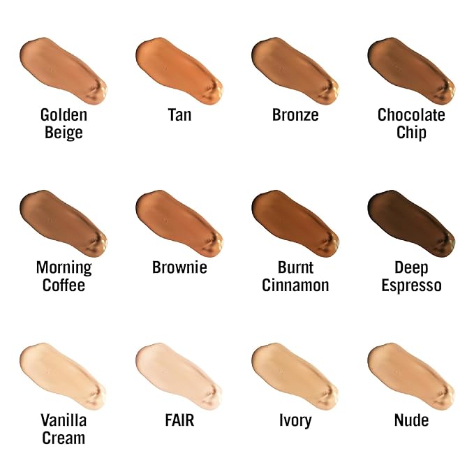 Sistar it's U Skin Perfecting Liquid Foundation Medium Coverage Buildable Weightless Longwearing Blendable 35 g / 1.23 oz. (Deep Espresso)