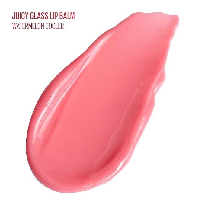 Kaja Juicy Glass Lip Balm | Plumping, Hydrating, Korean Lip Balm, Moisturizing Lip Care, 24hrs Long-lasting Hydration, Nourishing Lip Care | Watermelon Cooler, 0.15 oz.