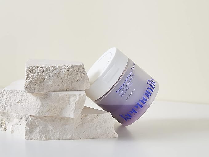 Azulene Moisture Toner Pad - Anti-flammatory & Hydrating Facial Pad with Chamomile Extract, Panthenol & AQUAXYL for Red, Sensitive SkinㅣKorean Skincareㅣ 80 Pads (5.07 Oz)