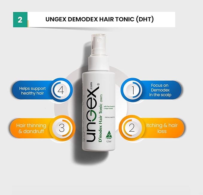 Premium Kit A1-p | Demodicosis Rosacea, Inflammation, Itching Solution | Ungex