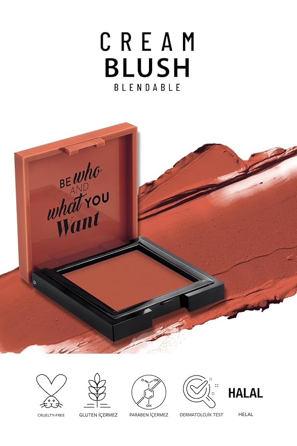 Pastel Cream Blush 49 | Fresh | Healthy & Natural Look | Ligh Weighted Formula | Sebum Control Richly Pigmented | Easily Blendable | Long Lasting | Semi Matte | 0.18 oz.