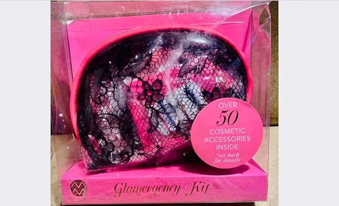 Glam Cosmetic Accessory Kit - 50 items (Don't Sweat)