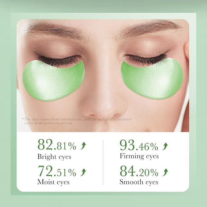 Under Eye Patches for Dark Circles, Puffiness and Eye Bags, Aloe Vera Eye Mask,Wrinkle Treatment Anti-Aging Rejuvenating Moisturizing Skin Care 60PCS Collagen Eye Gel Pads Anti-Wrinkle Eye Patches