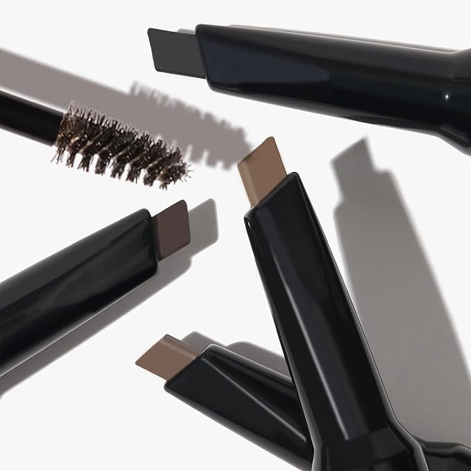 LAURA GELLER NEW YORK Sculpt-n-Stay Waterproof Brow Pencil & Gel- Dark Brown