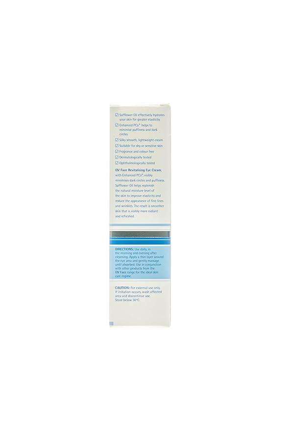 Ego Qv Face Revitalising Eye Cream 15M