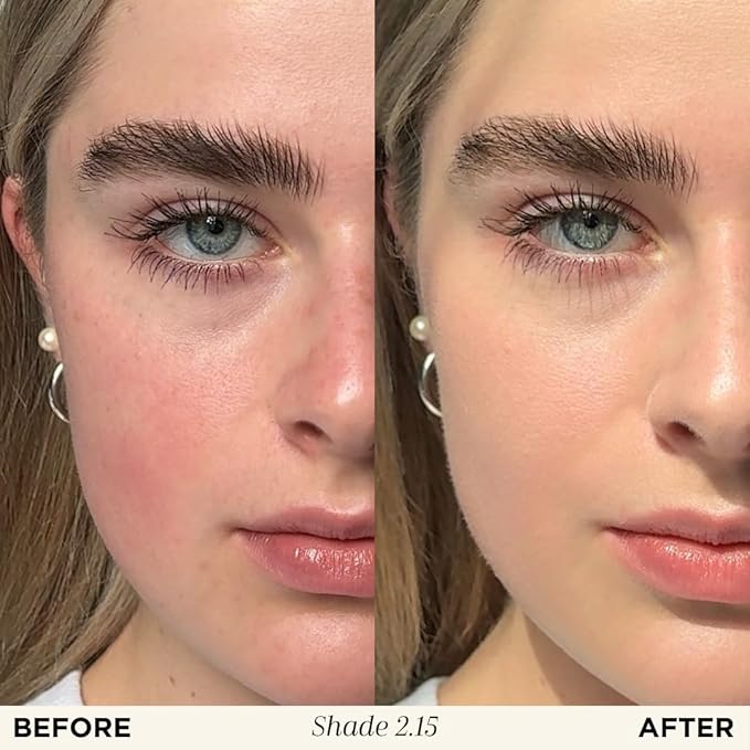 HALEYS Re-form Luminous Skin Foundation, VEGAN + CRUELTY-FREE, Blurs, Conceals, Blendable, Buildable Med-to-Full Coverage, Weightless, Oil-free, All-Day Wear, Hyaluronic Acid, All skin types (1.75)