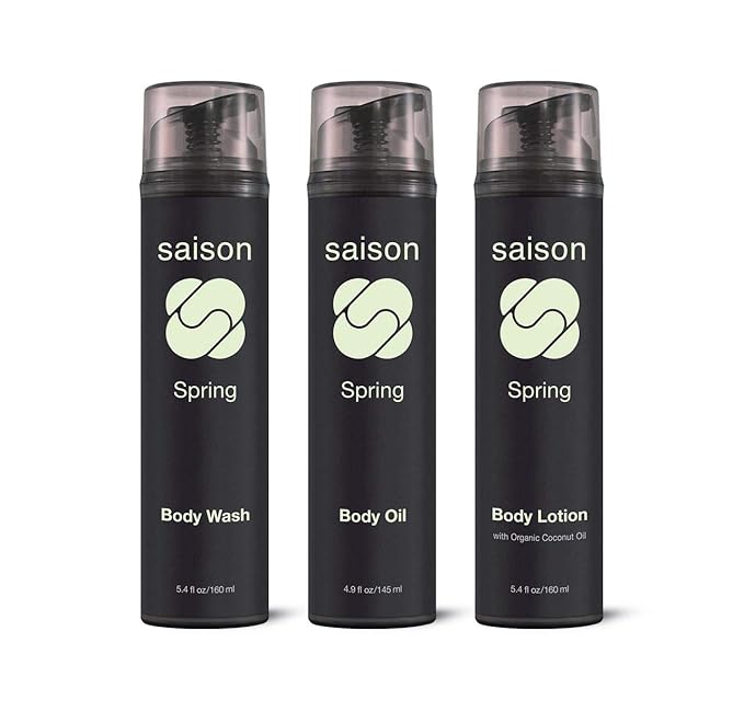 Saison® Spring Body Collection Gift Set | Organic, Natural, Vegan & Cruelty Free Beauty