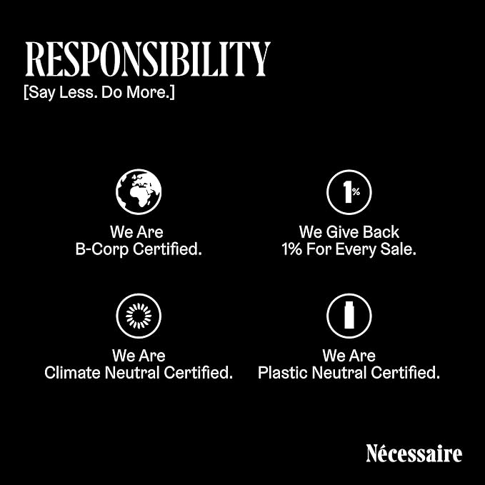 Nécessaire The Lip Balm | Hydrating Lip Balm for Women and Men, Clear, Mint, Multi-Ceramide, Treatment Balm | Instant Relief for Dry, Chapped Lips | Cooling Hypoallergenic Tip | Non-Sticky (0.5 fl oz)