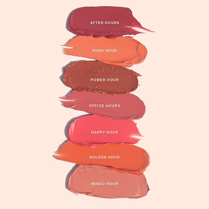 Tower 28 Beauty BeachPlease Cream Blush for Cheeks and Lips - Multi-Purpose Lip and Cheek Tint in Orange Blush - for Sensitive Skin – Color GOLDEN HOUR, Luminous Finish