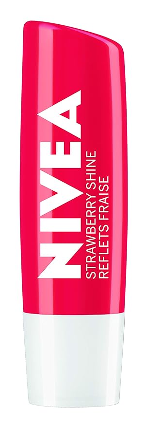 Nivea Lip Care Strawberry 4.8 G Tube
