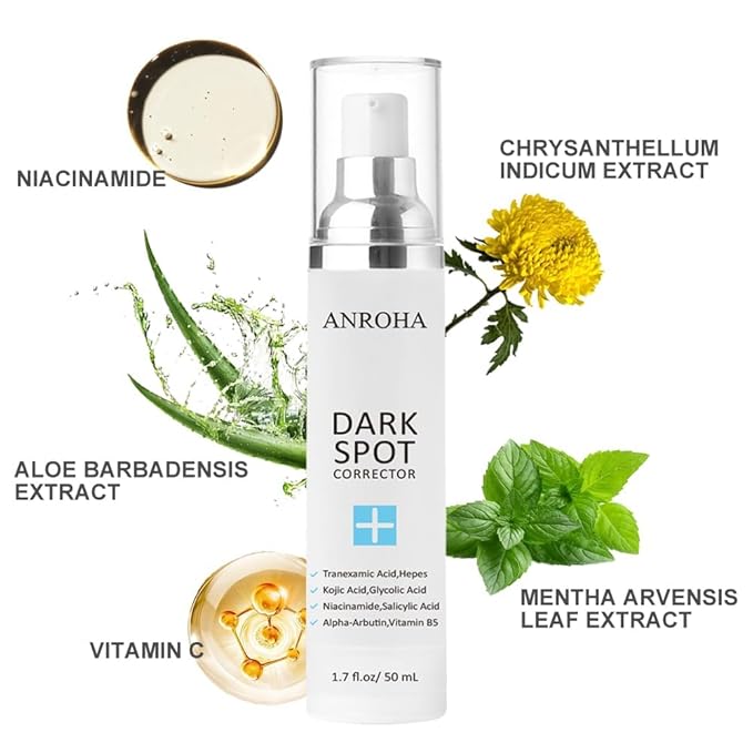 Face and Body Serum Promotes Anti-Aging Effect for Women and Men with Niacinamide,Kojic Acid & Salicyic Acid 50ml (Pack of 2)