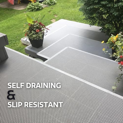 SnapLock DuraGrid 12"x12" Interlocking Deck Tiles, 40 Pack - Image 3