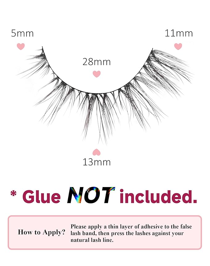 False Eyelashes Cat Eye Lashes Wispy Lashes Fake Lashes Natural Lashes Fake Eyelashes Natural Eyelashes Mink Lashes UP14